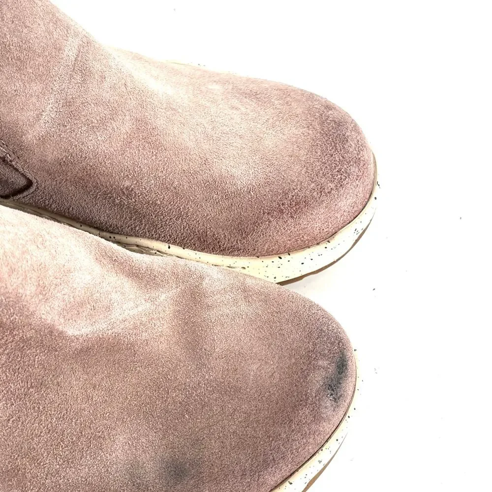 Bionica Ortholite All Weather Oana Boot 6.5 Lilac Suede Bootie Sneaker Travel